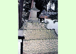 長源寺の経塚の画像