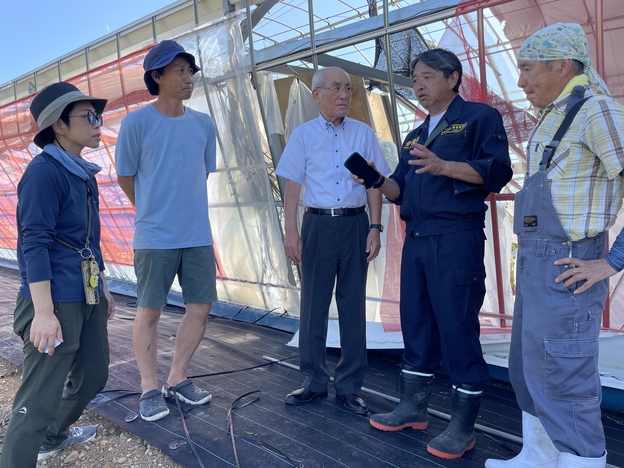 榛葉参議院議員による被災地視察が行われました