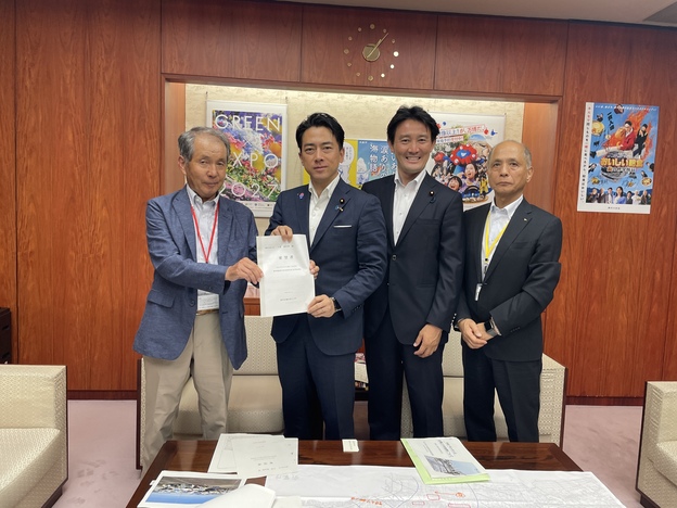 被災農業者の声を国へ 小泉農林水産大臣への陳情を実施