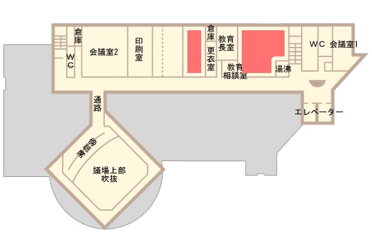 庁舎5階フロア案内