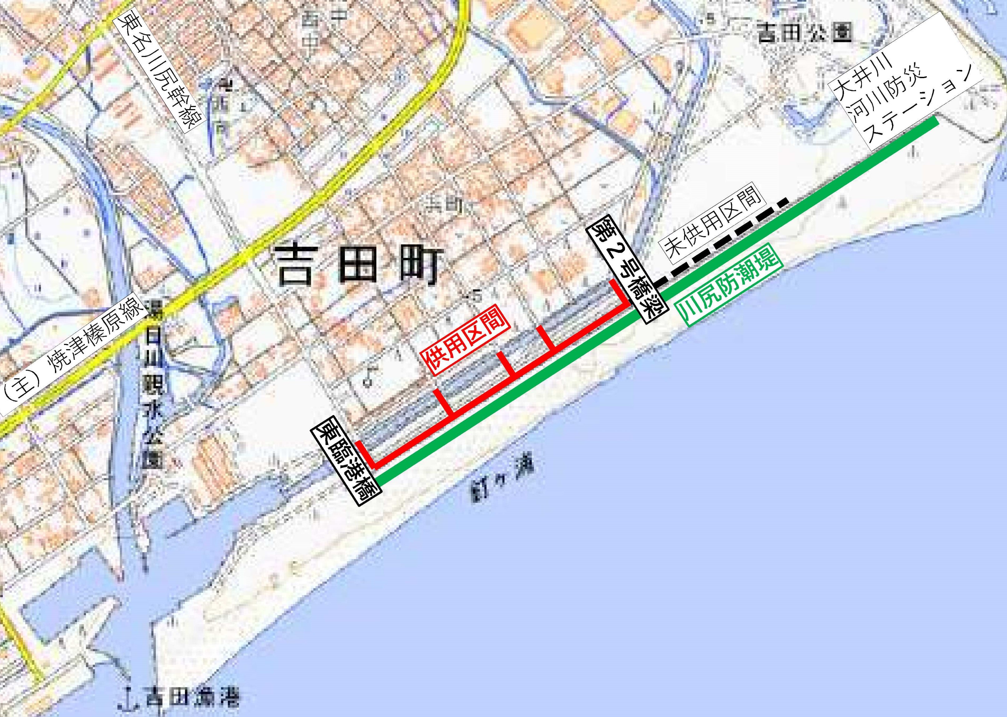 川尻防潮堤 シーガーデンシティ